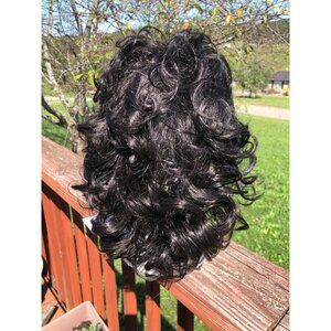 Paula Young Wig Long Color Me Beautiful Black Layered Waves New with Tags